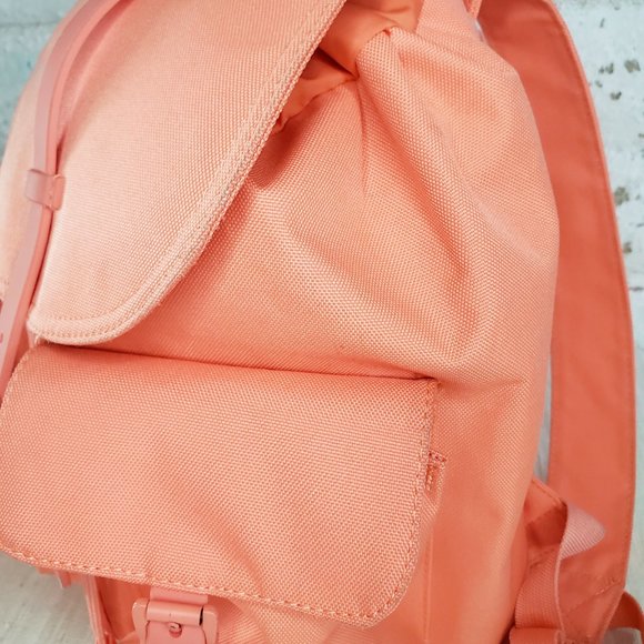 Herschel Supply Co.| Dawson Extra Small 13" Coral Peach Backpack Travel Bag - Picture 7 of 13